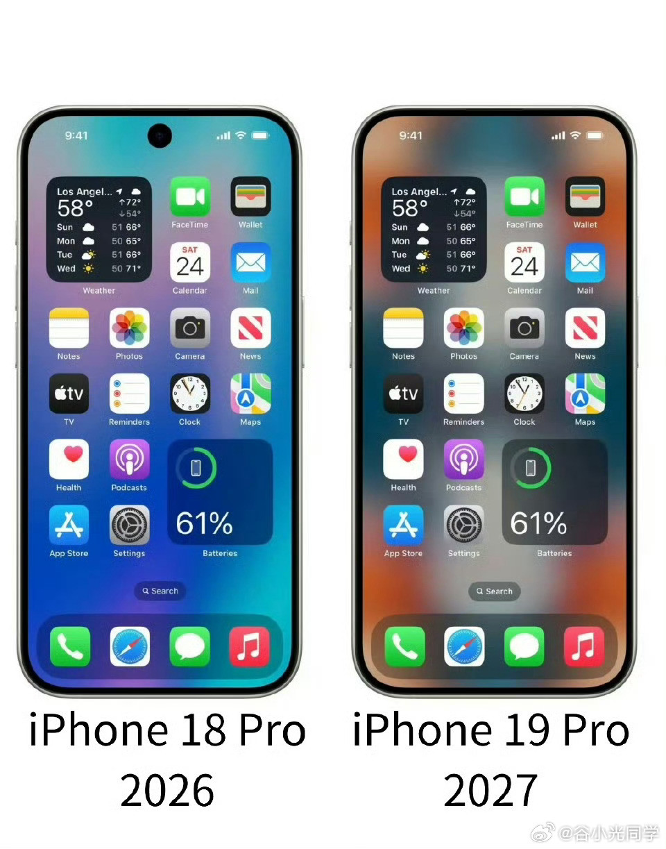 iPhone18离我们越来越近了果然果粉的思想还是超前的，iPhone17还没