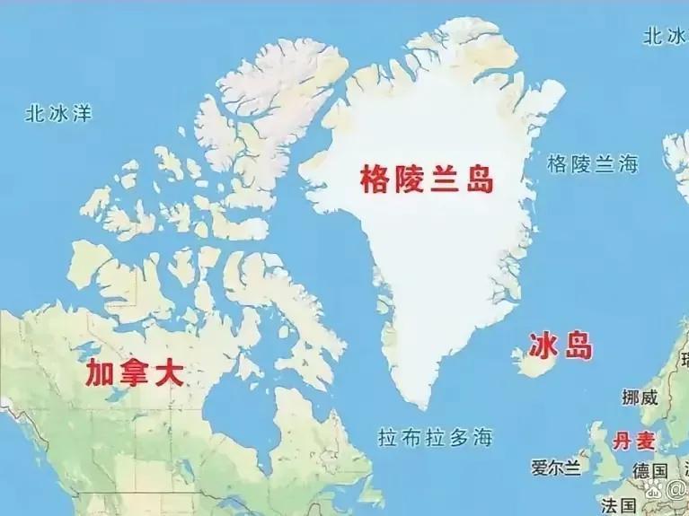 美国：小丹，我必须拿下格陵兰岛！丹麦：爹，不是说好了跟着您吃香喝辣，一起欺负