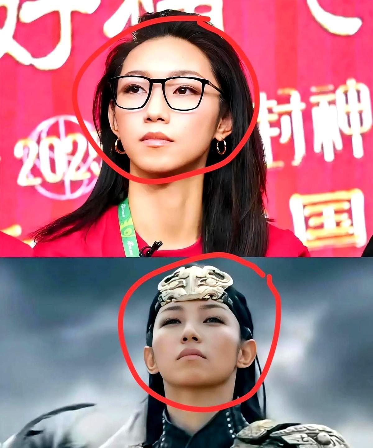 又被网友发现了一个真相！那尔那茜当初演邓婵玉的时候一脸傲娇，本来以为是刻苦练了