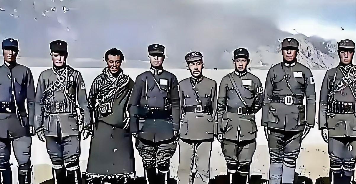1950年，八名被遗忘在边境哨所里的国军士兵。此时，他们身上仍然穿着国军的军装，