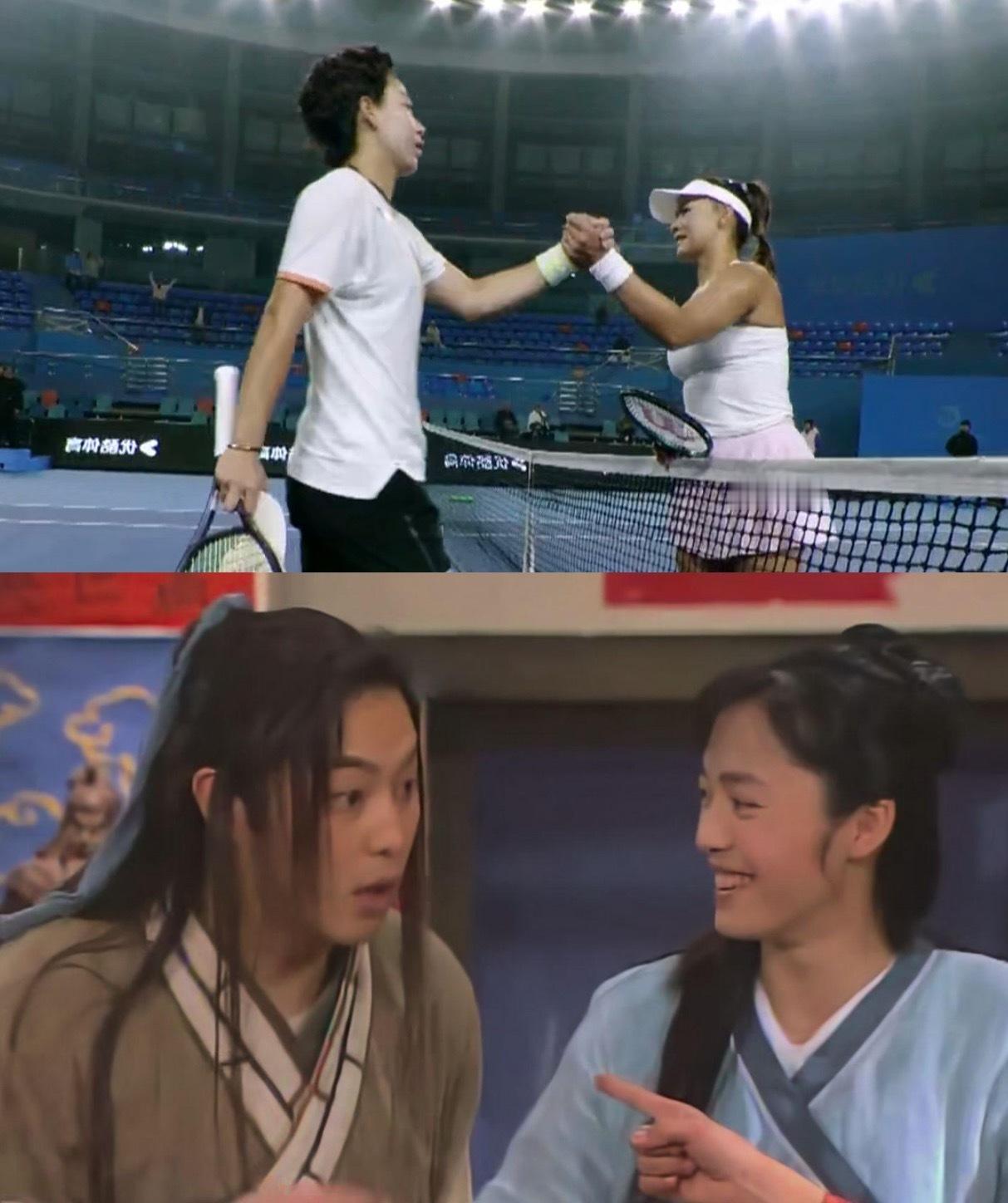 中国德比厮杀激烈,白卓璇最终3-6/7-5/6-4逆转郭涵煜,一复出就打进巡回赛