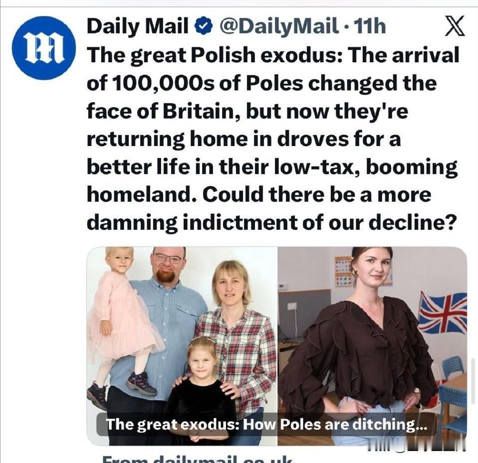 2004年波兰加入欧盟并获得在欧洲其他国家工作的权利后，超过100万波兰人最终移