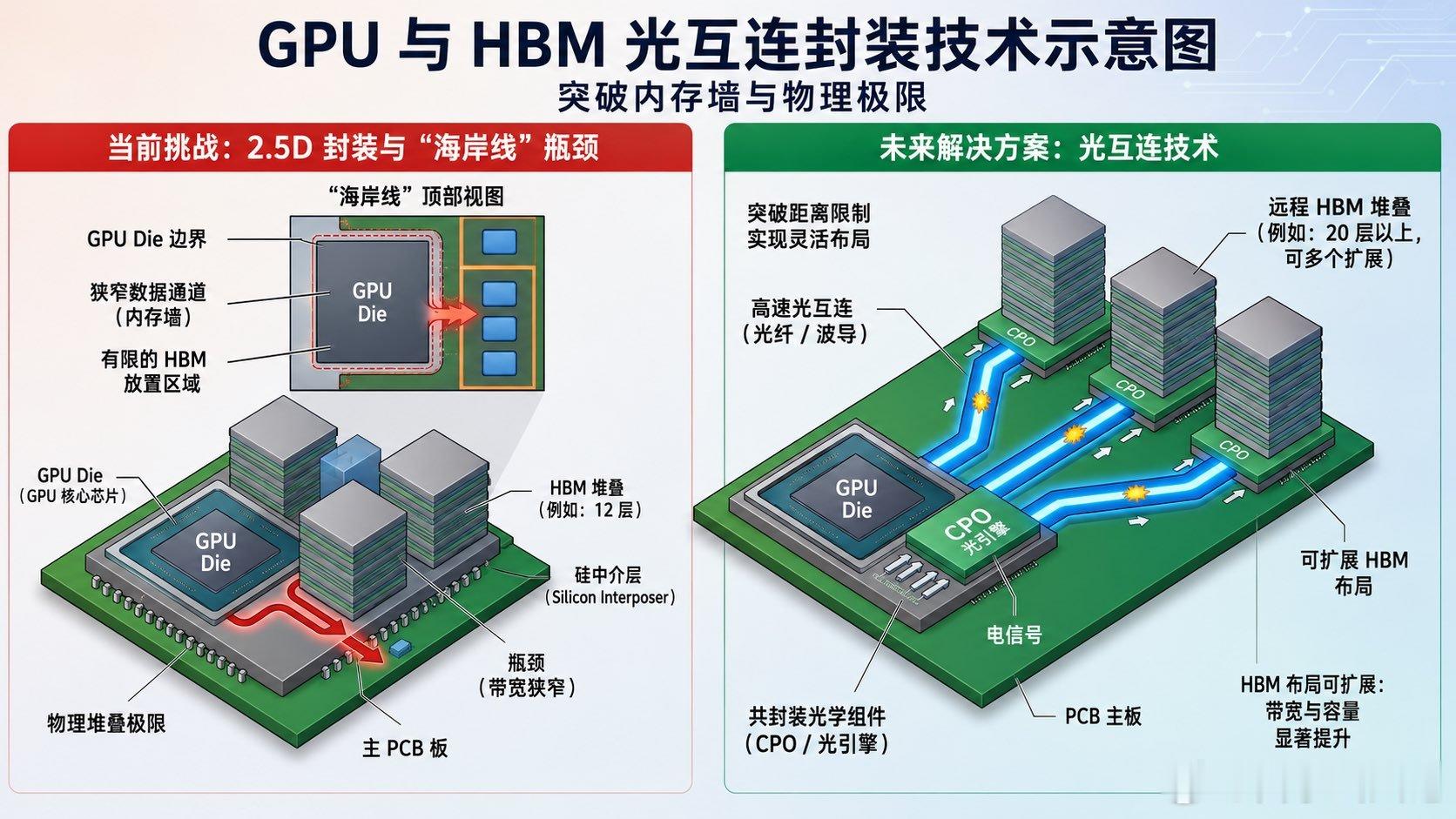 一张图说清楚光互联为什么是未来。股票白山策略微博股票AI