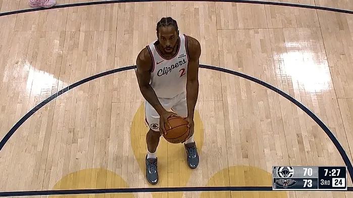 战神卡还是战神卡，里程碑也成了里程悲。伦纳德脚踝扭伤，休息了3天，今天，打鹈鹕