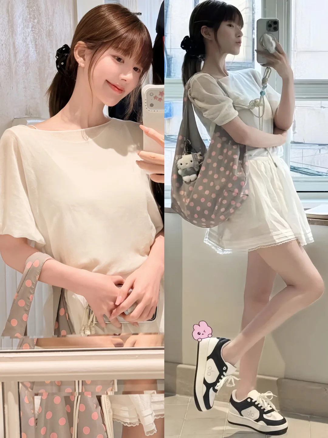 赵露思寄来韩国游客照，完全韩系美少女！！