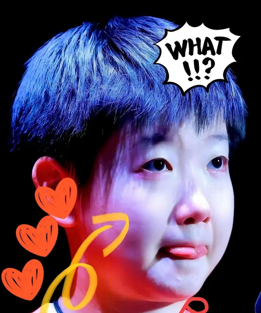 万万没想到孙颖莎不沉默了！孙颖莎真是开眼了！孙颖莎真的很拼！前几天央视体