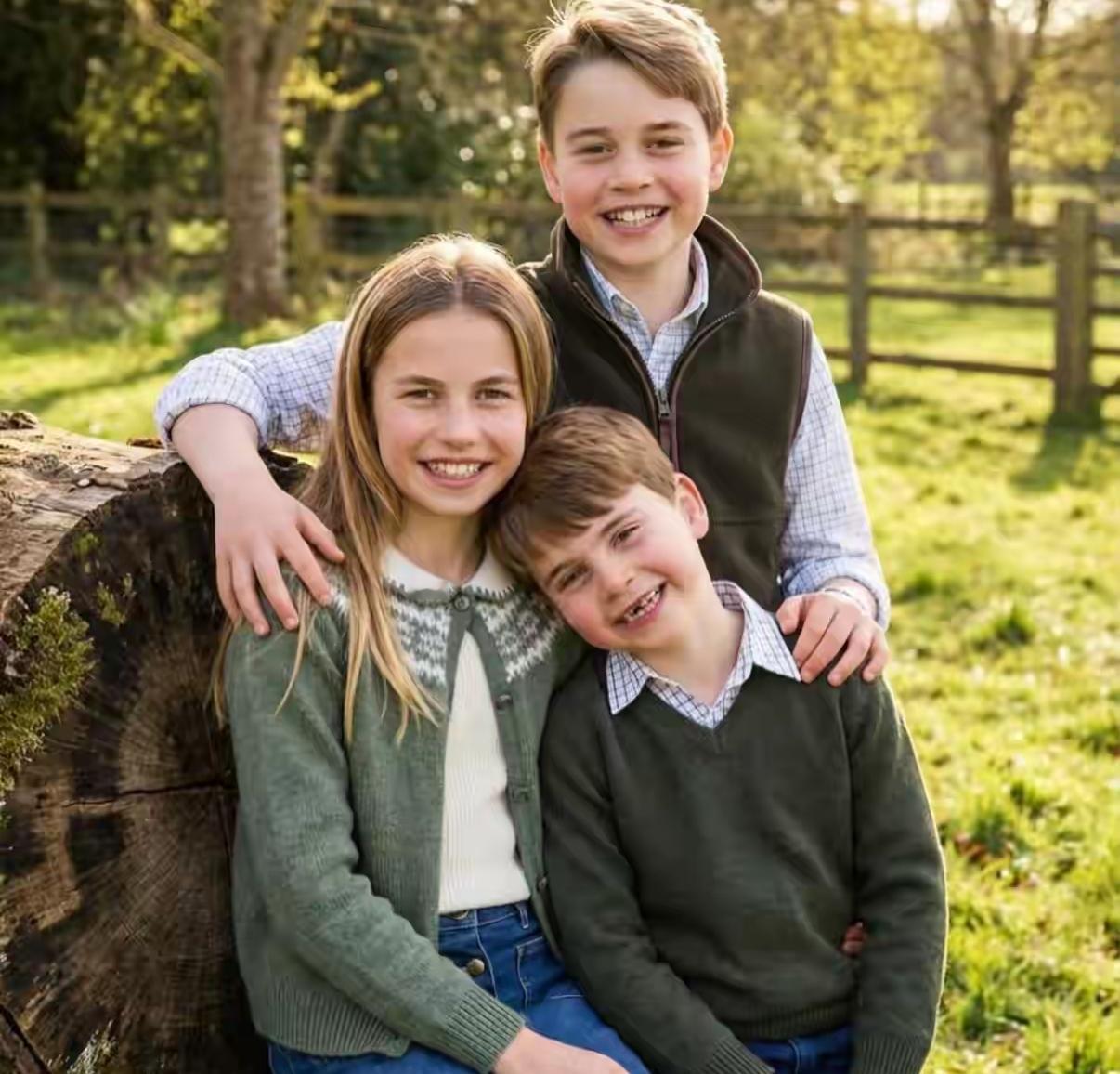 这三个孩子，才是凯特最大的动力吧！能逆风翻盘，威尔士三宝的助力、以及对凯特的鼓