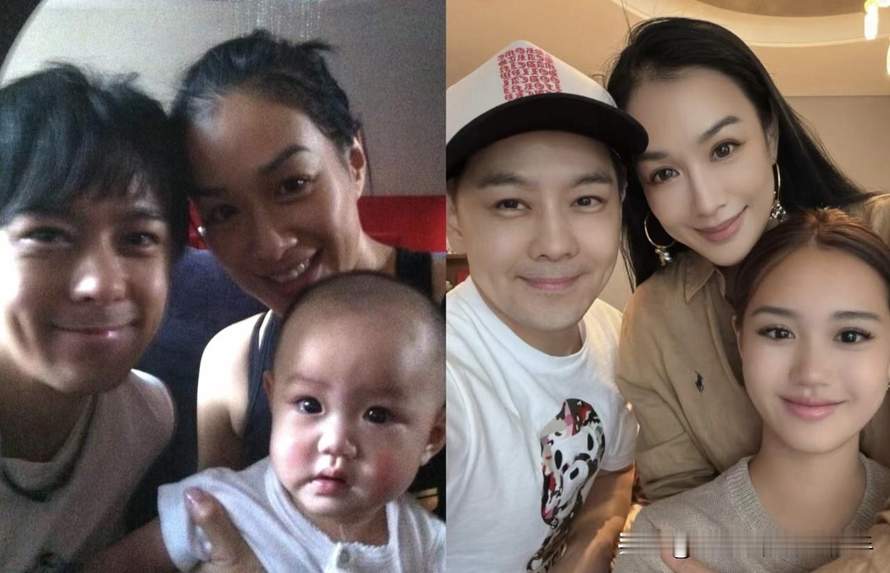 一晃十六年过去了，怀里的婴儿已长成婷婷玉立的大姑娘，而林志颖还是那个当年的林志颖