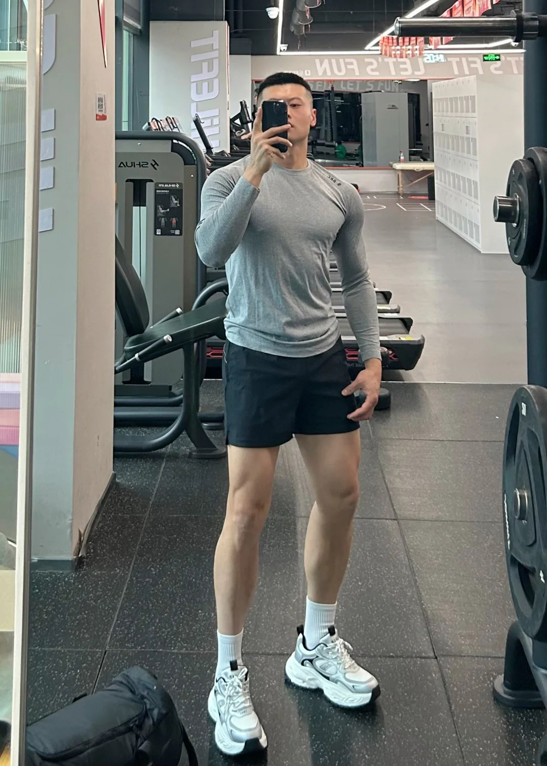 健身房的日常碎片💪