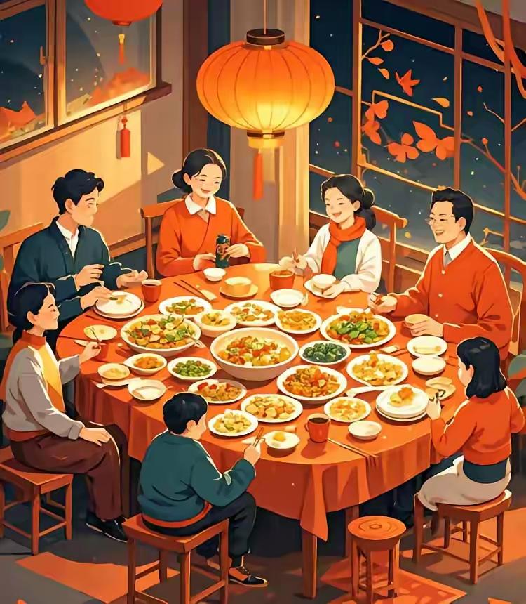 春节特有气氛，随着老一辈老人的离去，慢慢就会消失发现没有，好多人已经没了舅舅，