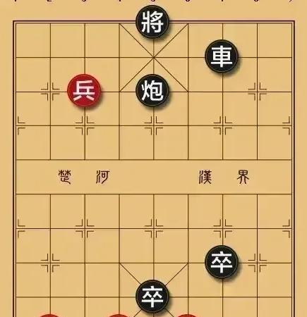 月朗黑风夜，沙场鏖战急。红黑双方剑拔弩张，各有杀招。黑棋炮镇当头，卒占花心，大车