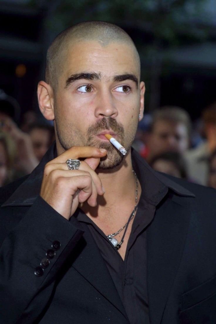 好莱坞男演员寸头造型​​​