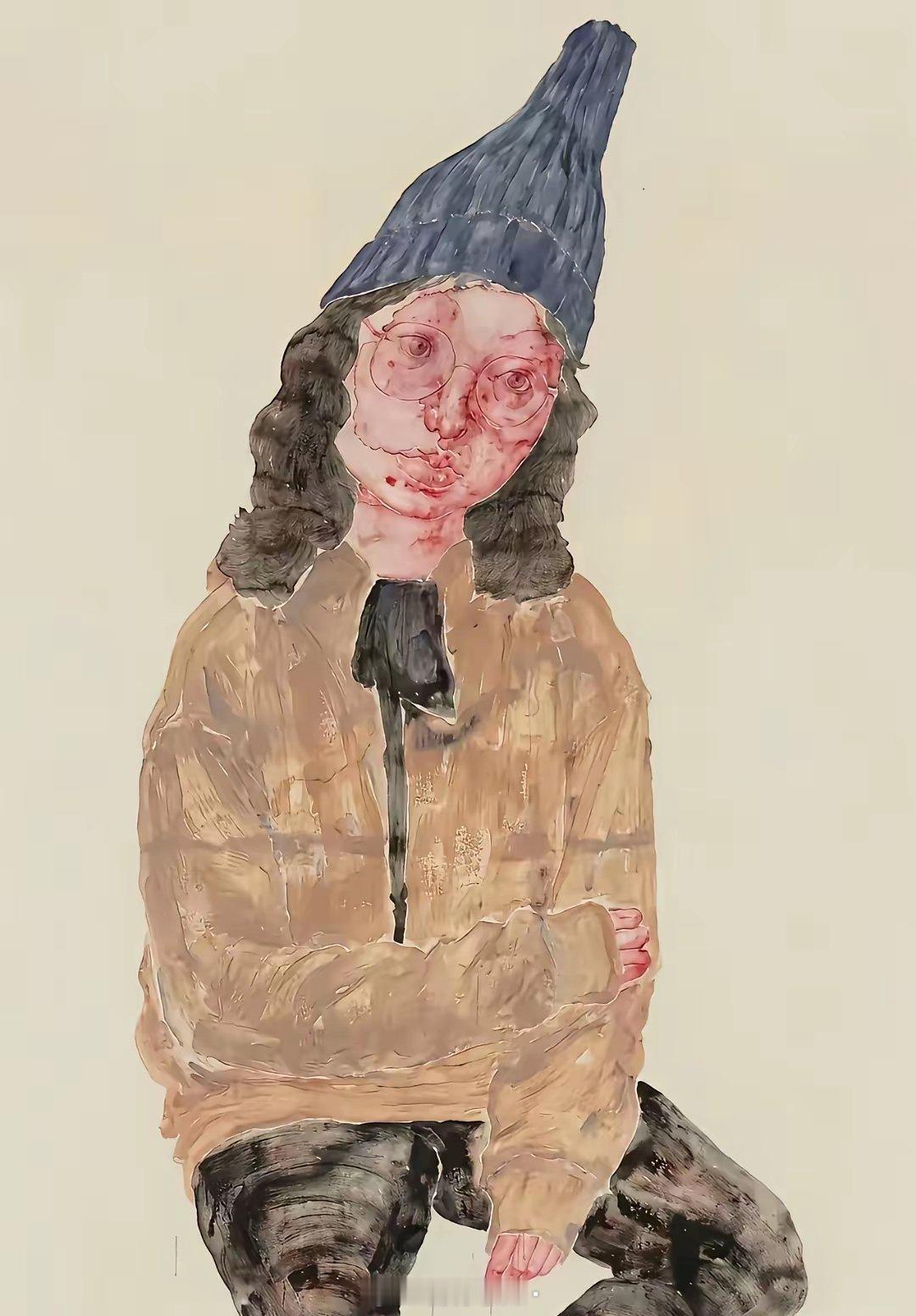 清华美院副教授丁荭《生化危机系列》绘画作品欣赏。注意：请不要在用餐时间观看，成年