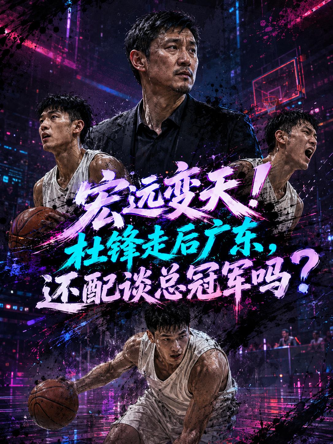 广东队在新赛季真的注定无缘夺冠？毕竟就在这个休赛期，随着杜锋的卸任，这也就意味着