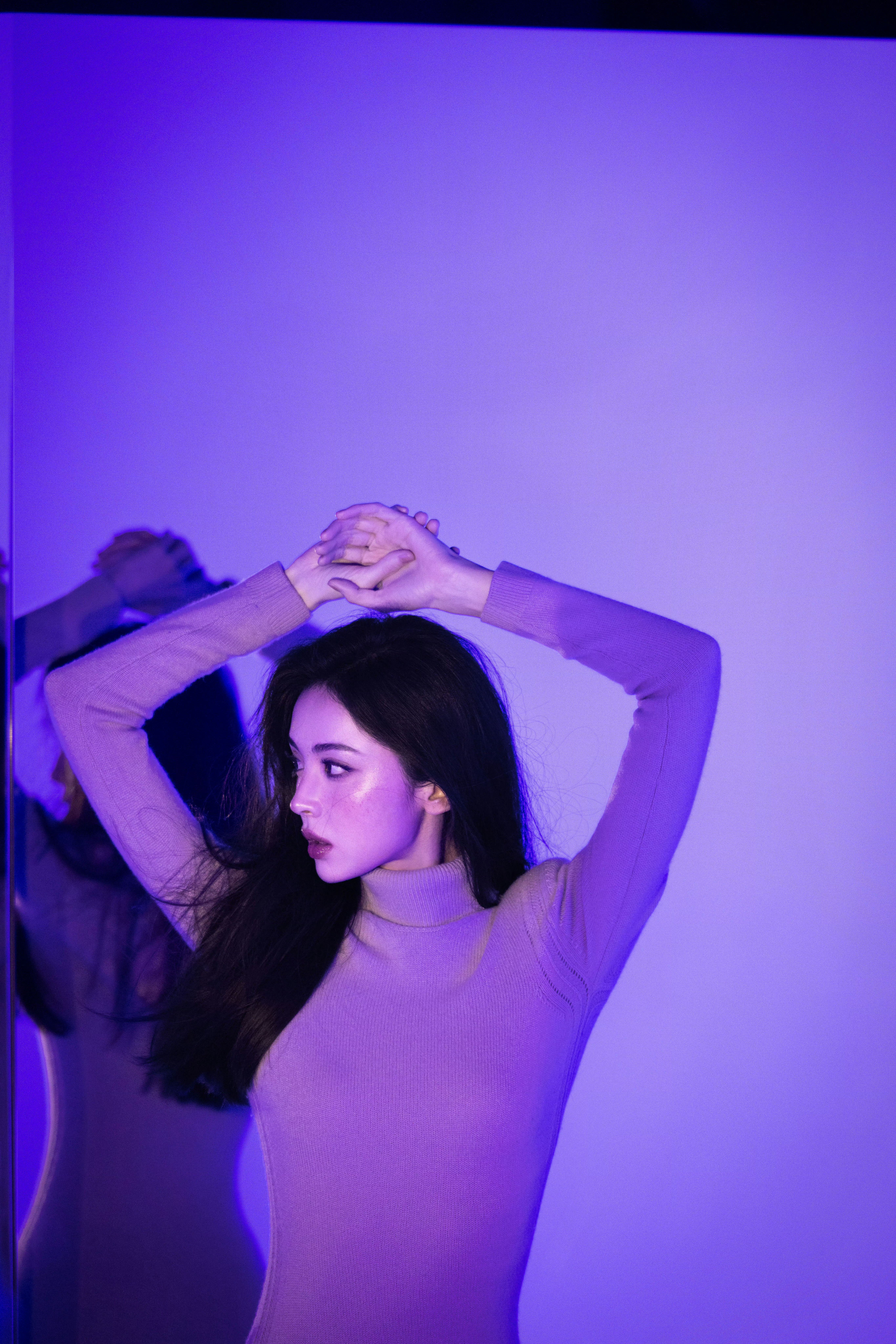 娜扎这个颜很需要保养