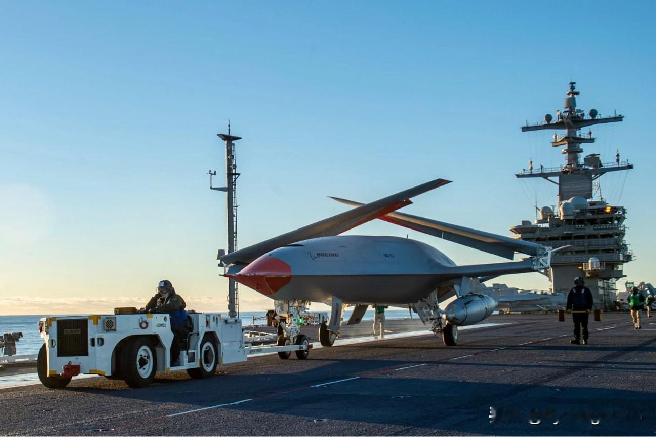 🇺🇸美国海军的MQ-25A“黄貂鱼”舰载加油无人机将于2026年进入作战阶