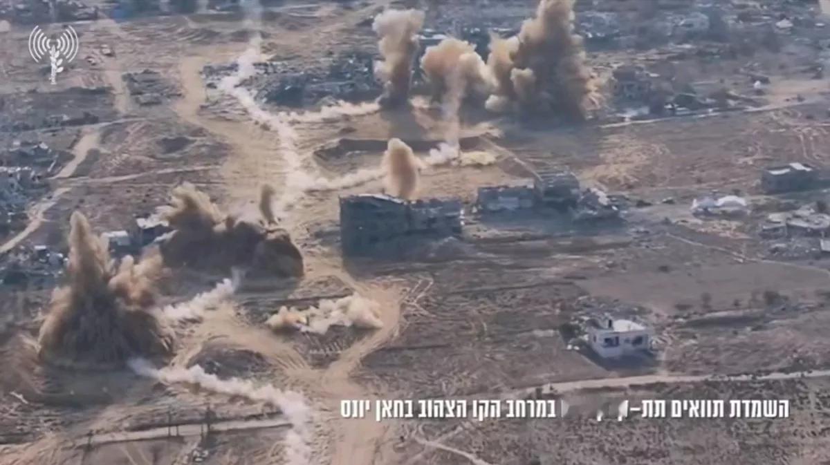 《国土报》报道，当地时间20日，以色列国防部新闻处发布视频，宣称当天以军工兵部队