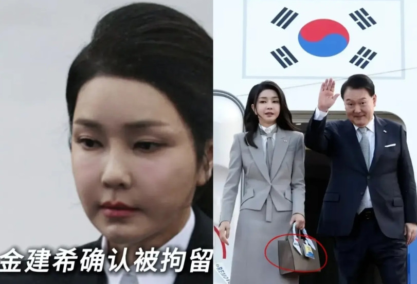 无精打采，大势已去！没想到，一家三口都进去了，尹锡悦的岳母娘先进去，然后就是