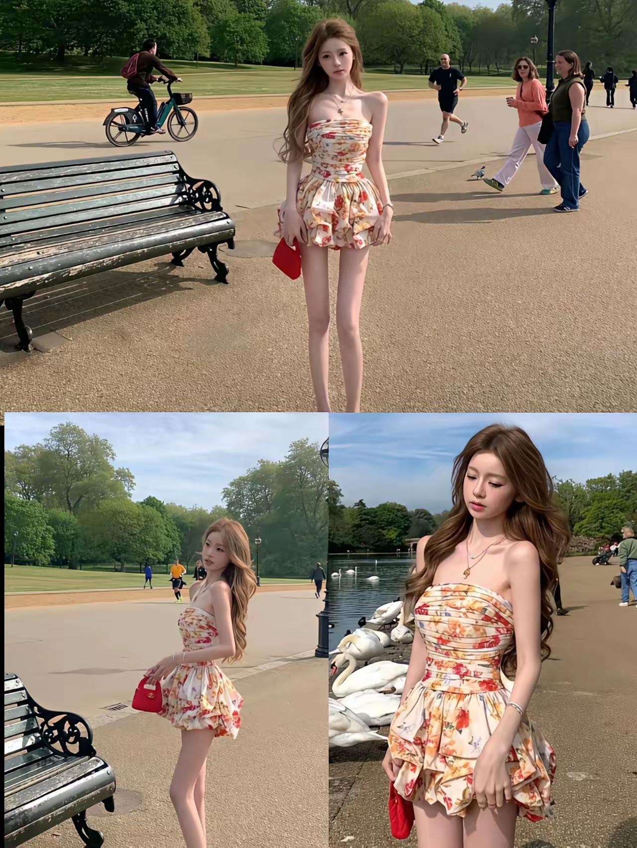 王思聪的女友懒懒在伦敦海德公园晒的美照我也看到了，那身材确实没得说，高挑又凹凸有
