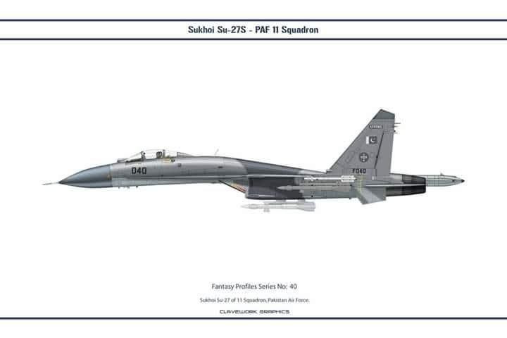 巴基斯坦空军（PAF）曾在20世纪90年代初期评估俄罗斯的“侧卫”（Flanke