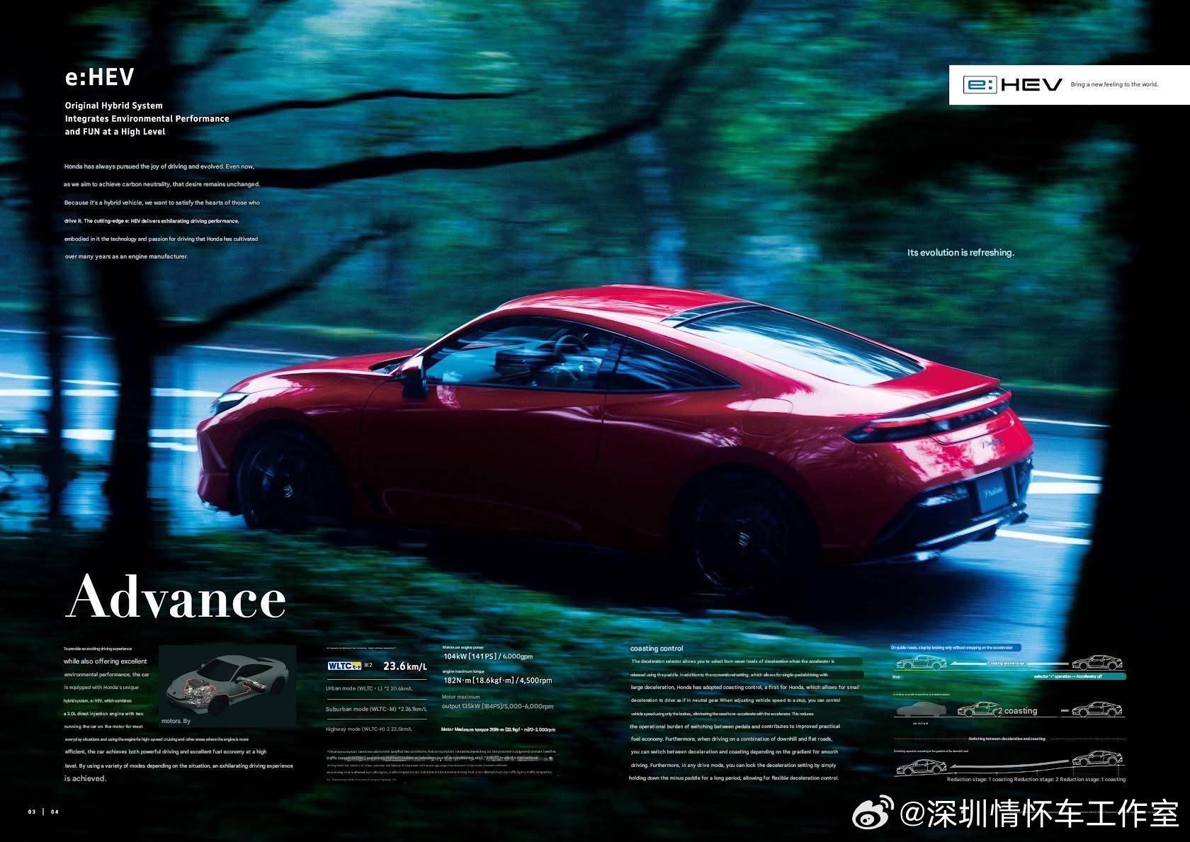 本田Prelude（彼露），2025年9月正式复活代号BF1，2.0L混动+双电