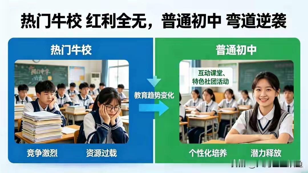 广州家长圈最近流传个扎心的发现：挤破头进热门初中，可能反倒亏了。前阵子中考