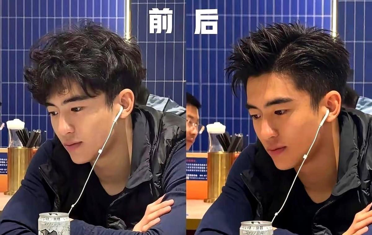 谢霆锋儿子剪个头，怎么直接“复制粘贴”了20年前的爹？照片里，Lucas那侧脸