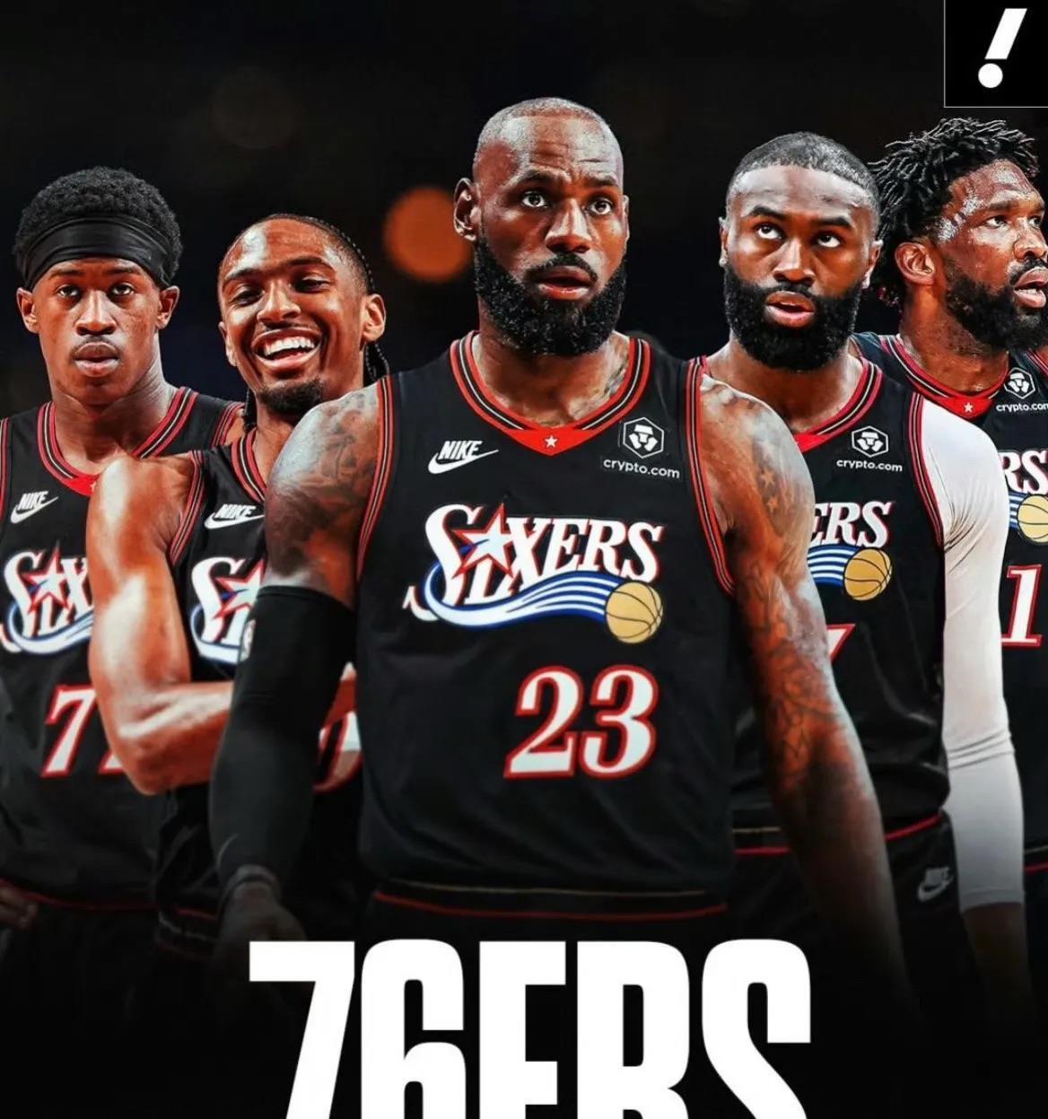 豪华阵容的76人，被视为NBA新赛季的夺冠大热门，100%是这两个原因！第一个