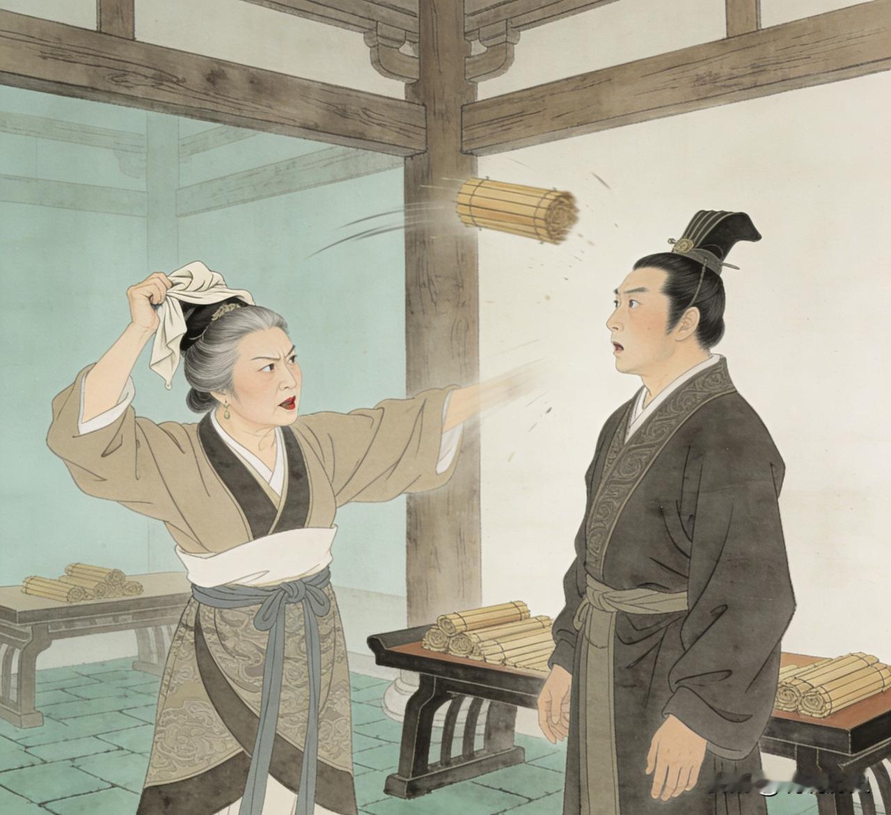 古代，有两个要饭的，他们都会先把饭菜先供奉给土地爷，自己再吃。吕洞宾看到，就问土