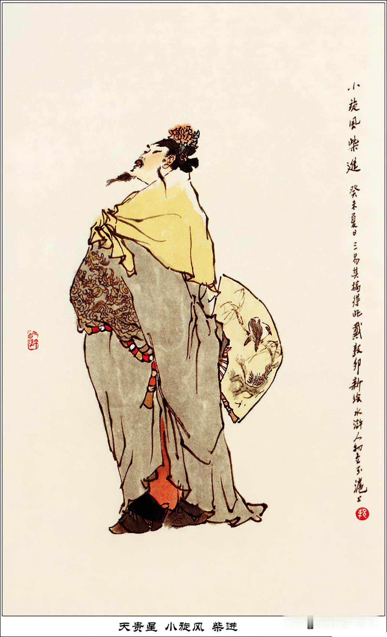 分享《戴敦邦水浒人物谱》（二）大师作品难得佳作
