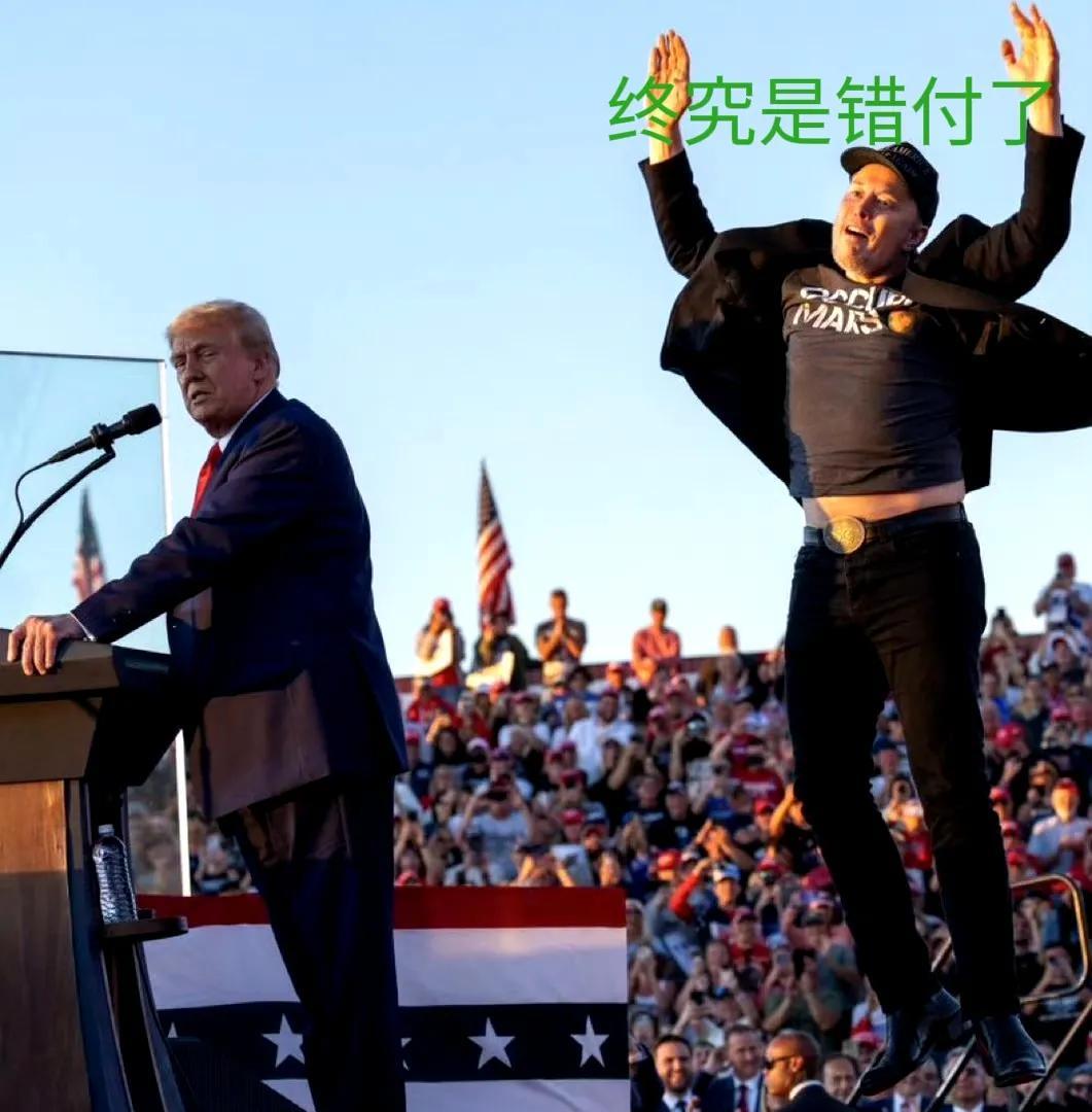 太炸裂了吧！马斯克估计做梦都没有想到自己倾尽2亿多美元支持的盟友竟然会反手背