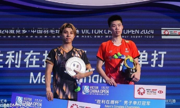 2024年国羽打进中国公开赛全部5个单项的决赛并包揽女双冠亚军，最终翁泓阳、王祉