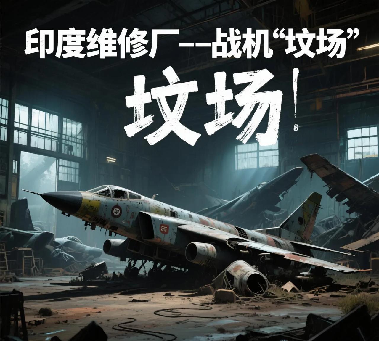 战机“坟场”？印度维修厂成飞机“杀手”，真相太离谱！你敢信？在印度，飞机进维修
