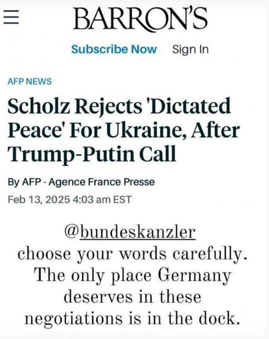 德国唯一应得的位置就是被告席。德国又一次被羞辱，而且还是被一个女人羞辱！羞辱