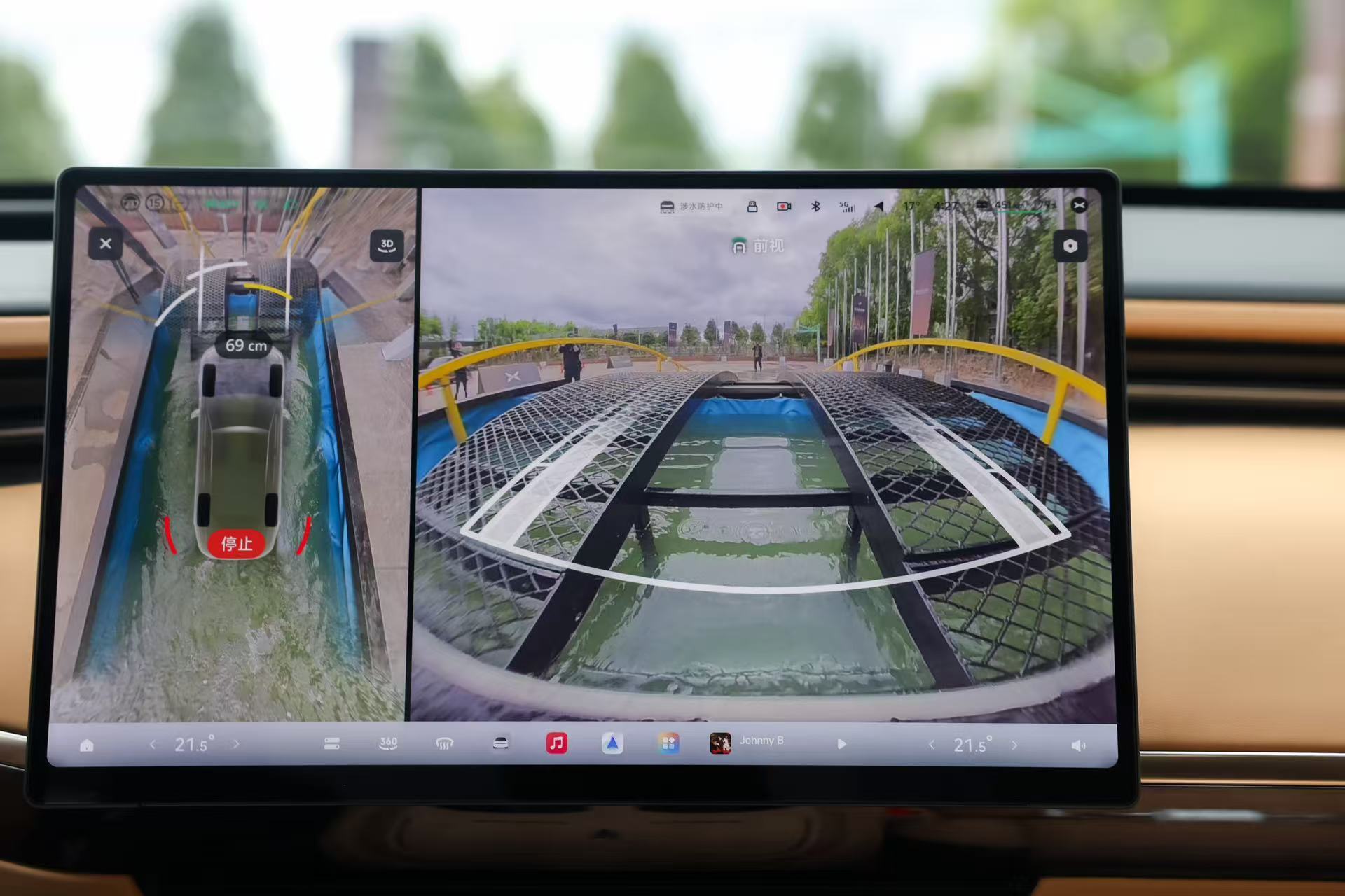 小鹏GX拉满全场景涉水安全实力，采用高标准被动防护+舱驾融合主动协同防护