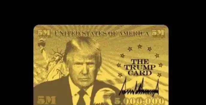 500万美元一张，您会买吗？纯金的，功能等同于美国绿卡。据说线上已有6万多人排