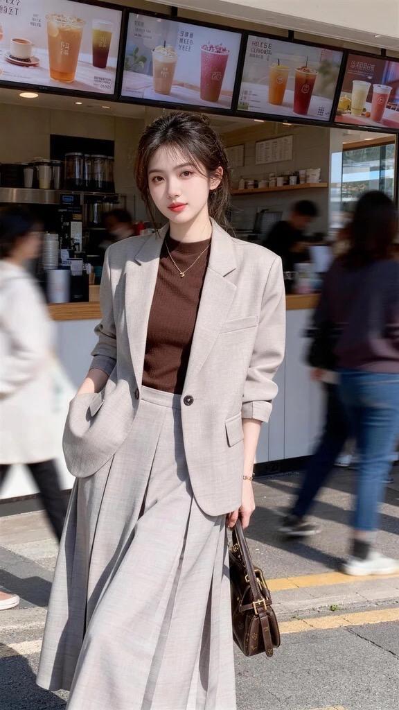 韩风穿搭我的职场高级感穿搭韩剧女主穿搭韩系穿搭韩风