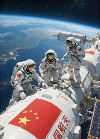 一张纸，两行字，把十四亿人的敬意劈成两半。“航天英雄”——全国只有两张身份证