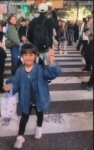 台湾省妈妈给女儿拍照的时候，被日本女子故意撞倒在地，看了视频，这名女子分明是故意