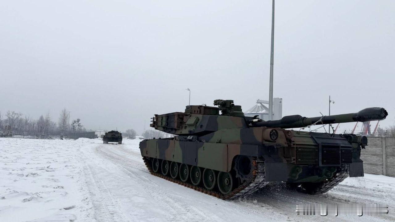❗️🇺🇸🇵🇱第五批共29辆M1A2SEPv3艾布拉姆斯坦克已从美国运抵