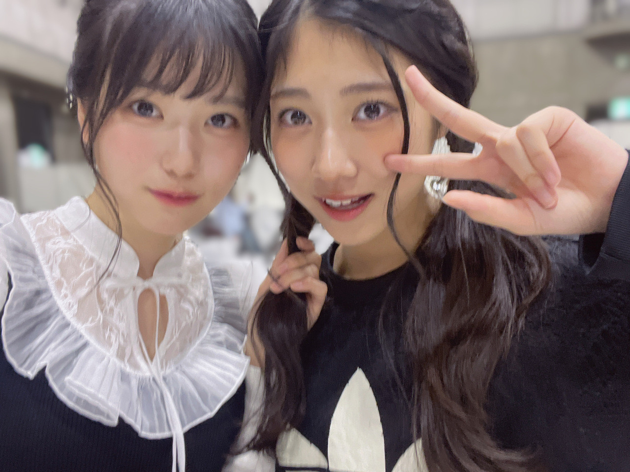 増田三莉音「実は、。、矢田萌華、増田三莉音私たち、池田瑛紗さんにお寿司(🍣