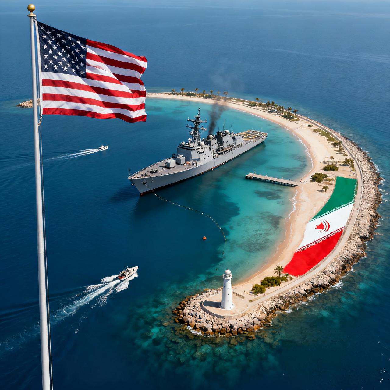 特朗普玩的声东击西，嘴上说买下格陵兰岛转移注意力，其醉翁之意不在酒，而是有真正的