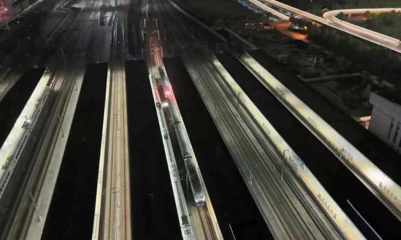 京港高铁（雄商段）河南段联调联试正式启动2026年4月27日23时40分，随着