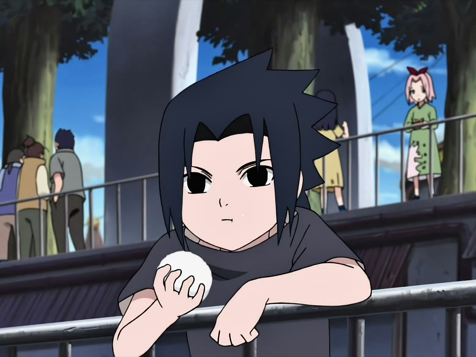 涂鸦小鸣&饭团小佐两小只太可爱了火影忍者漩涡鸣人宇智波佐助