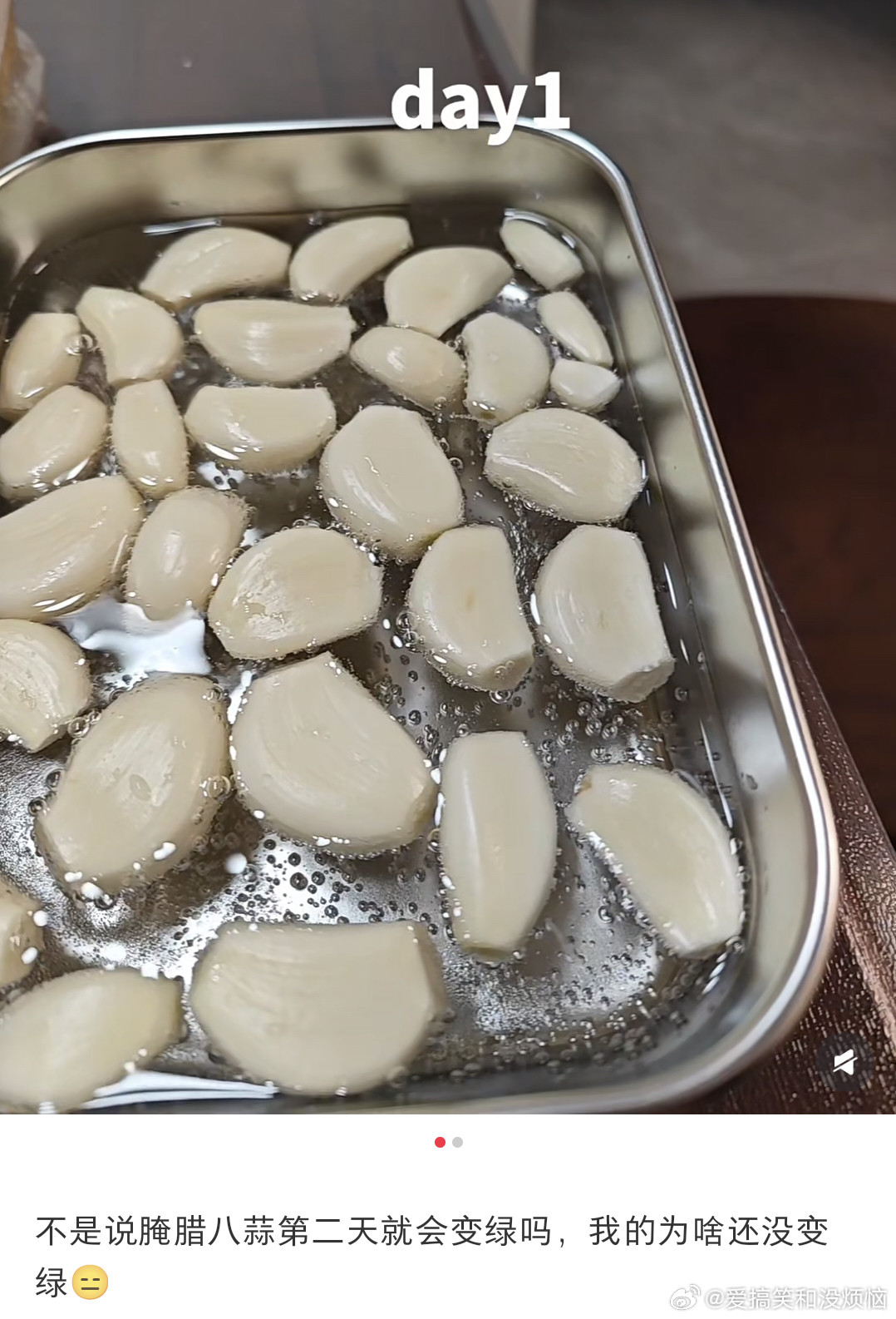 雪碧腌腊八蒜怎么不绿