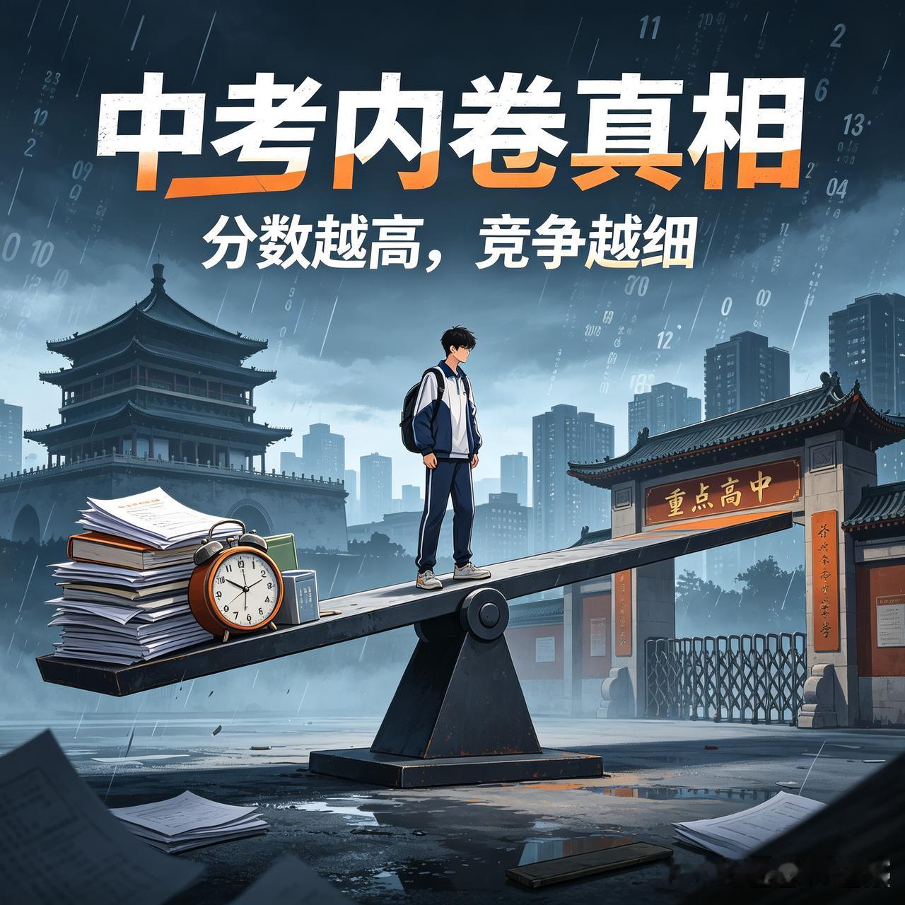 西安中考满分640分，全市8万考生中，600分以上超万人，高分段考生空前扎堆。2