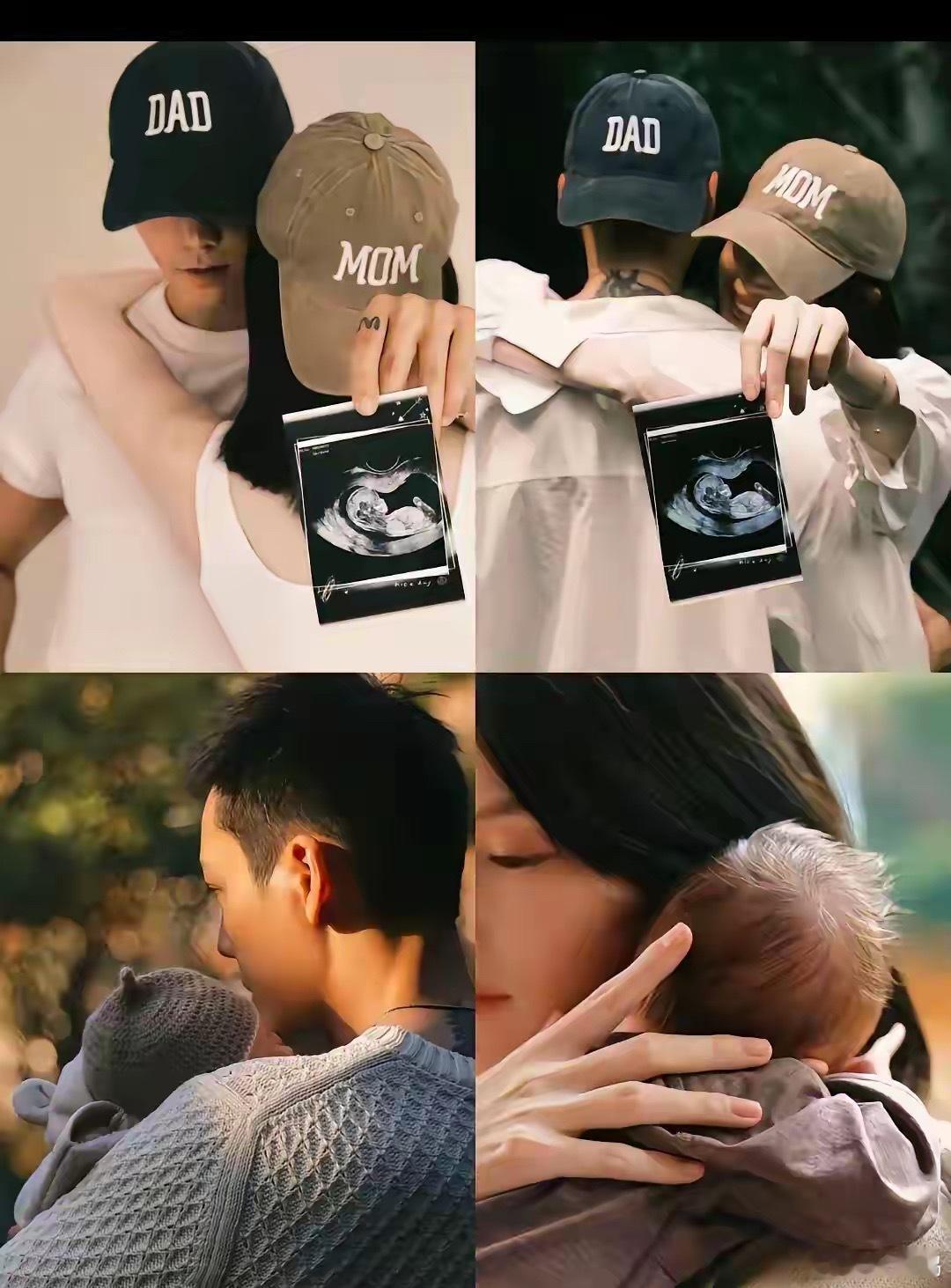 发现娱乐圈生娃规律陈伟霆何穗，安安静静生男孩韩庚卢靖姗，安安静静生男孩郭富城方媛