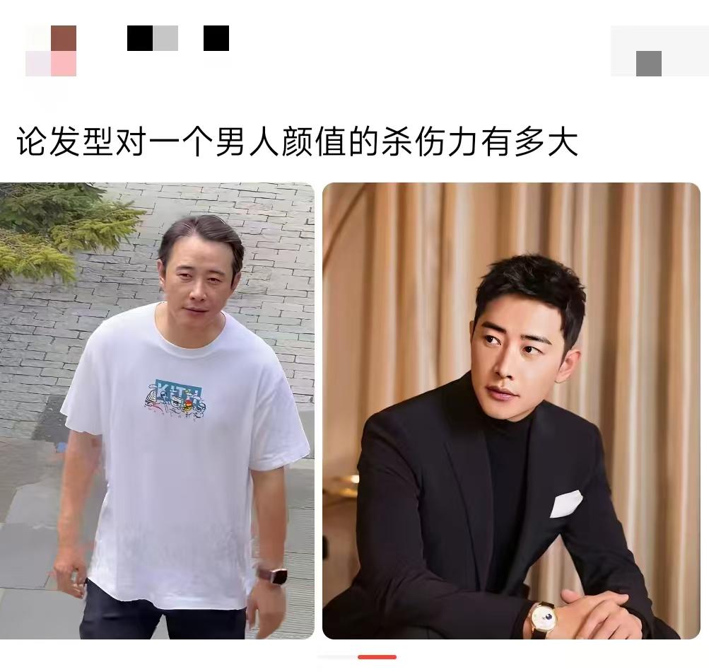 果然，发型才是男人的第二张脸。