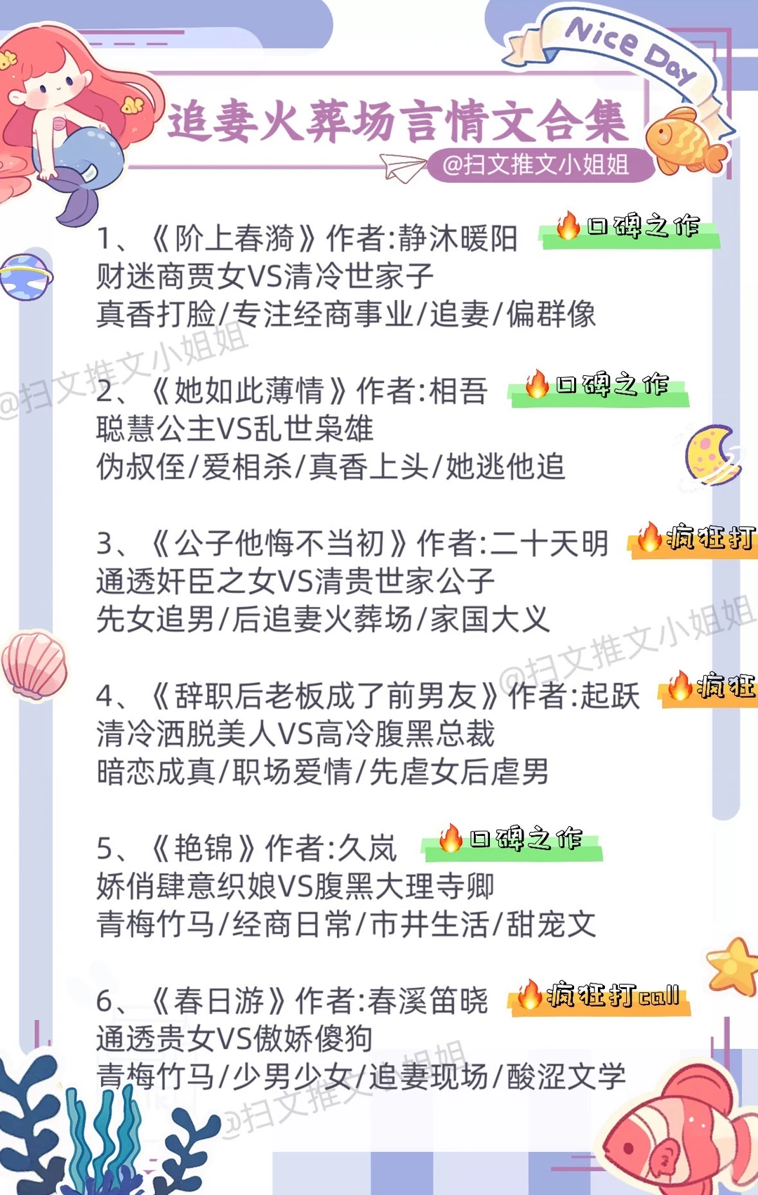 都是巨巨巨好看的追妻文学