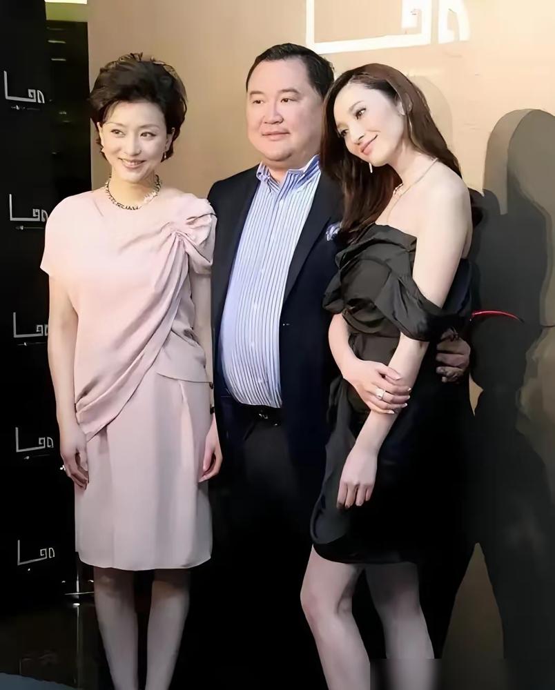 杨澜老公的手，搂着两个美女，就是不碰身边的老婆。你以为这只是偶然？前脚刚在车